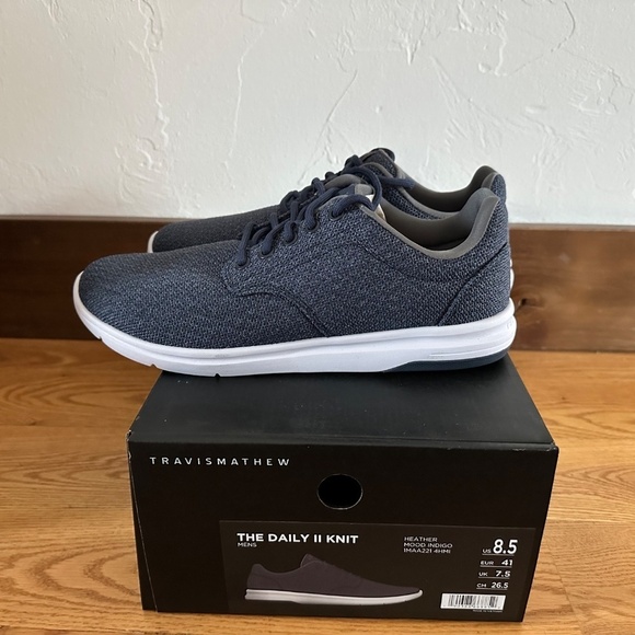 NEW Travis Mathew The Daily II Knit Shoe/SNeaker in 8.5 (Mens) - Picture 7 of 11